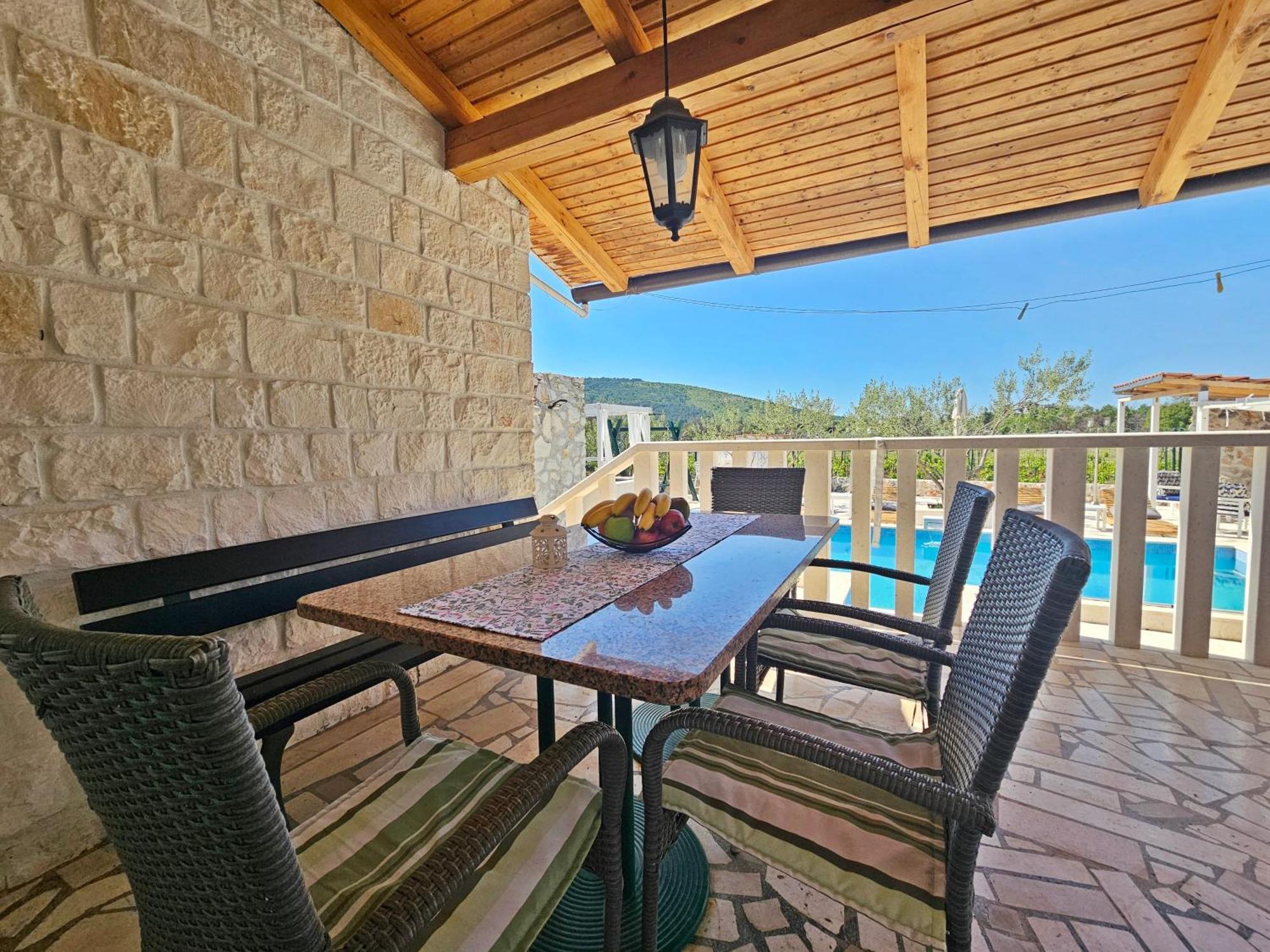 Flamingo - House With Private Pool Villa Gornji Seget Eksteriør billede